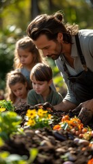 Sustainable Family: Making Compost from Food Scraps