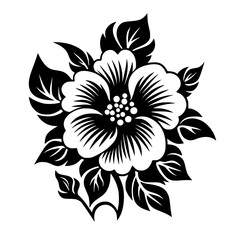 flower, vector, floral, pattern, design, illustration, nature, decoration, art, leaf, ornament, plant, element, summer, tattoo, spring, flowers, vintage, silhouette, petal, flora, wallpaper, style,