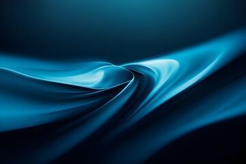blue abstract waves background 