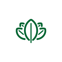 green leaf vector element nature