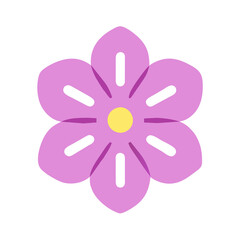 Beautiful flower shape design for various decorations.