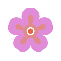 Beautiful flower shape design for various decorations.