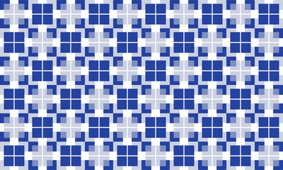 blue mosaic tiles, Seamless argyle pattern in blue and white colors, two tone blue checkerboard block repeat pattern, replete image, design for fabric printing