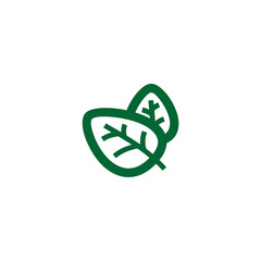 green leaf vector element nature