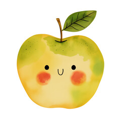 apple clipart, apple illustration, apple sublimation, apple watercolor clipart