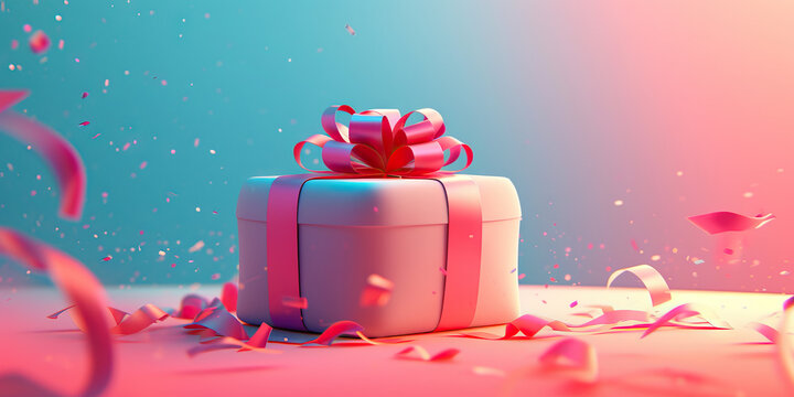 Sweet Surprises: An Illustration of a Romantic Gesture, Such as a Surprise Gift or Gesture of Affection