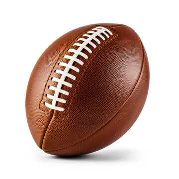 American football ball isolated A American football on transparency background PNG