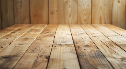Naklejka premium wood table wood wall
