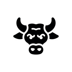 bull icon vector illustration