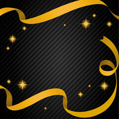 ブラックフライデーバナー（1:1）_文字なし_ベクターイラスト