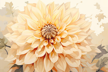 pastel flower as wallpaper