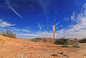 Lighthouse in the desert