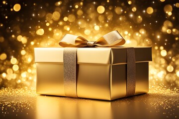 gold  luxury gift box