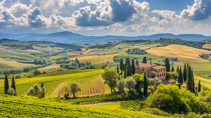 Fototapeta na wymiar Italy tuscany