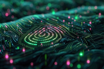 Fototapeta premium fingerprints