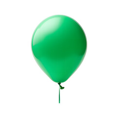 Green balloon on transparent background PNG
