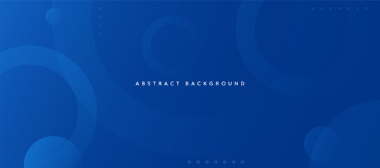 minimal blue geometric background dynamic shape elements vector illustration