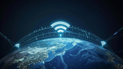 Global Connectivity: Wireless Signs Embracing the Globe