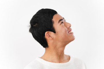 Fototapeta premium 私服姿の中学生の男性 ライフスタイルイメージ