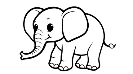 25 Elephant Coloring Pages