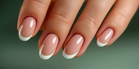 Impeccably Manicured Nails In A Classic French Style Enhance Womans Beauty. Сoncept French Manicure, Nail Art, Nail Care Tips, Nail Health, Diy Manicure