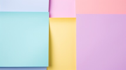 Obraz premium Punchy pastel paper background
