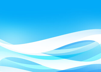 Abstract Soft light blue background with curve pattern graphics gradient color for illustration wallpaper banner website backdrop	