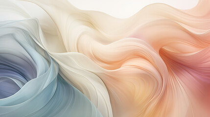 Abstract feminine background, soft pastels, intricate details, and delicate shapes for visually pleasing compositions  Ai Generative