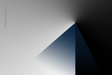 Graphic backgrounds, abstract buildings, structures, walls, straight lines, modern shapes, blue and black. - obrazy, fototapety, plakaty