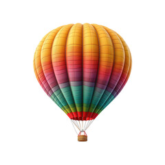 Naklejka premium colorful hot ballon air png