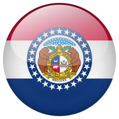 Missouri flag button.