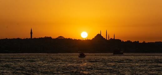 atardecer en estambul