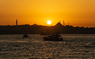 atardecer en estambul