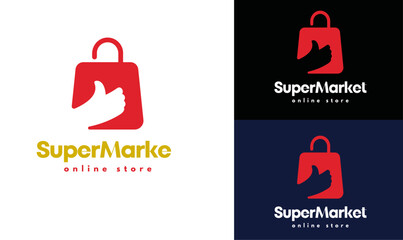 Online Shop logo designs template, Phone Shop logo symbol icon, Logo template icon, online shoping, shoping logo