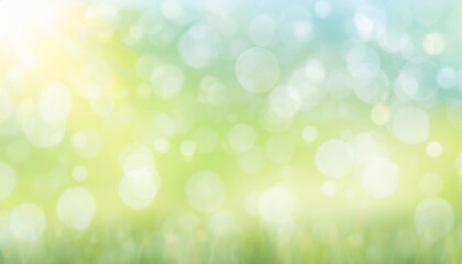 Abstract blur of the spring background.