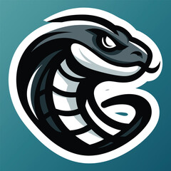 Free high quality viper snake mascot logo template