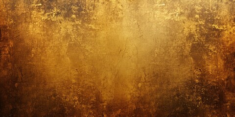 Grungy Gold Background With Black Border