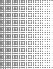 halftone effect pattern. Abstract dotted background. . Halftone effect pattern. on transparent, png