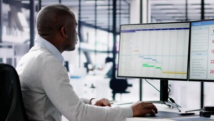 Looking At Agenda Plan On Multiple Screens