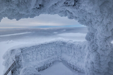 Obraz premium landscape with snow