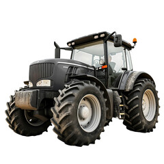Obraz premium Tractor, transparent background, isolated image, generative AI