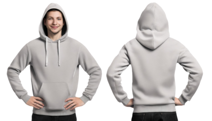 Hoodie Mockup for Product Design - Hoodie Template for Logo Placement and Branding