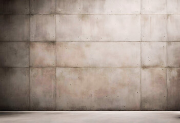 A plain and evenly lit concrete wall