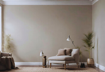 A finely textured matte finish on a painted wall