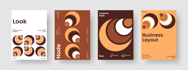 Abstract Brochure Layout. Isolated Business Presentation Template. Creative Background Design. Poster. Banner. Flyer. Report. Book Cover. Leaflet. Handbill. Journal. Newsletter. Notebook