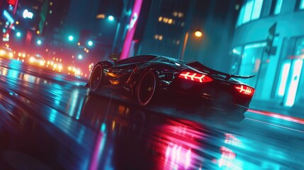 street racing AAA videogame gameplay with information datum design for console playing to earn gaming crypto tokens and cryptocurrency project future as wide banner UI