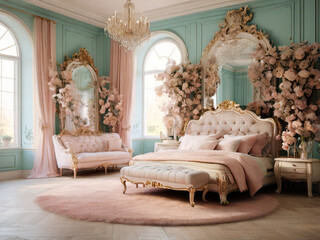 Choosing the best furniture for your dream bedroom. LeonardoAi