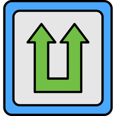 Two Arrows Icon