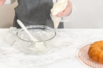 Frosting Perfection: Cream Cheese Buttercream for Carrot Bundt Cake