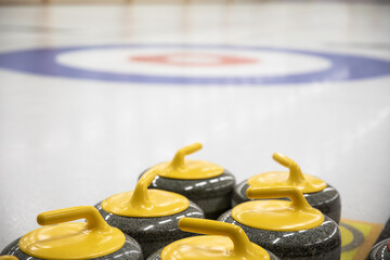 Curling kamienie dom